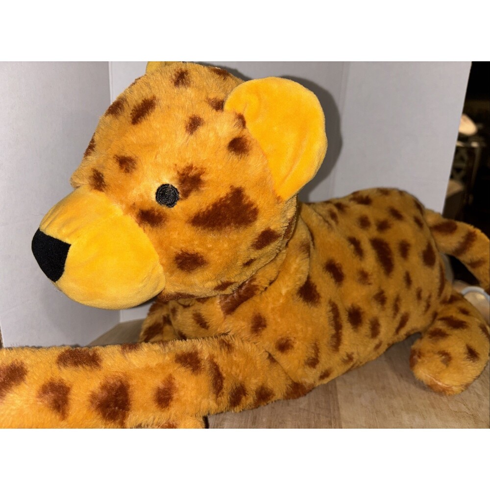 Pillowfort Cheetah 18" Throw Pillow Plush Very Soft Stuffed Animal Cat Spotted